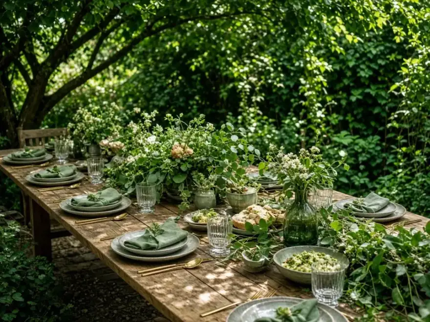 Aperçu réel : Jardin émeraude